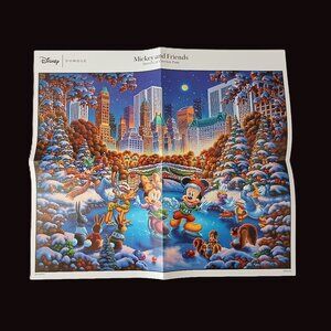 Disney Dowdle Mickey & Friends Skating in Central Park Jigsaw Puzzle, 500 Pieces